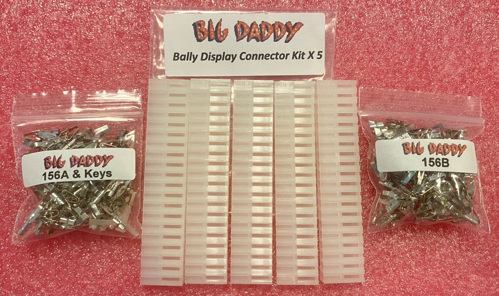 Bally/Stern Display Driver Connector Kit 5-Pack