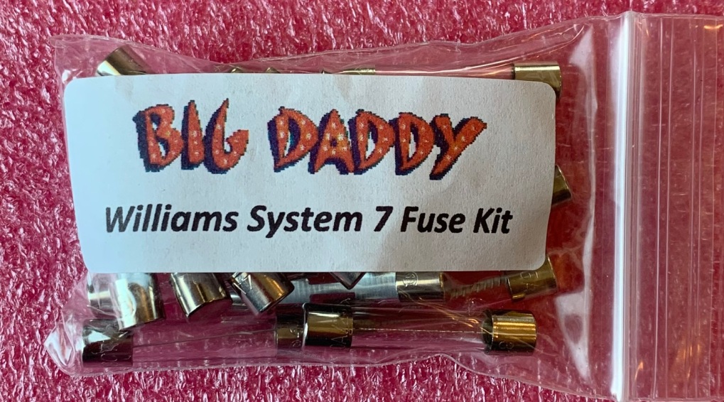 Williams System 7 Fuse kit