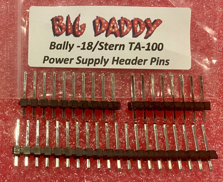 Bally -18/Stern TA-100 Headers