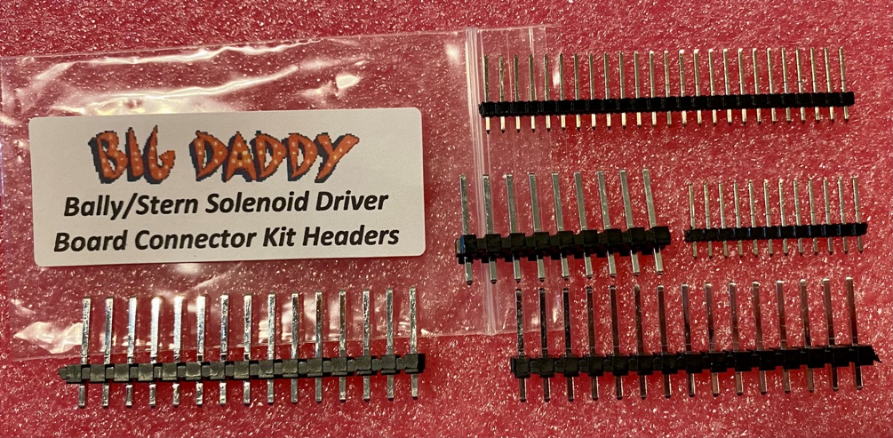 Bally/Stern Solenoid Driver Board Header Kit