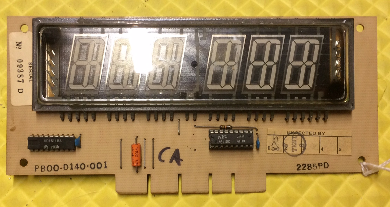 6DigitDisplay - Gottlieb 6-digit display board