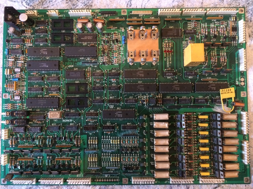 Williams System 11A MPU board FRONT