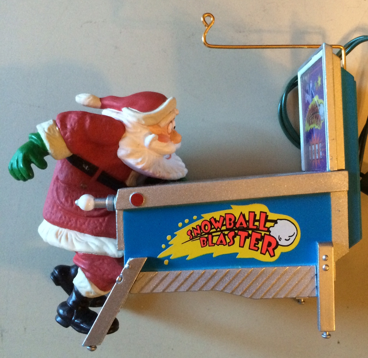 Santa Pinball Wonder Ornament