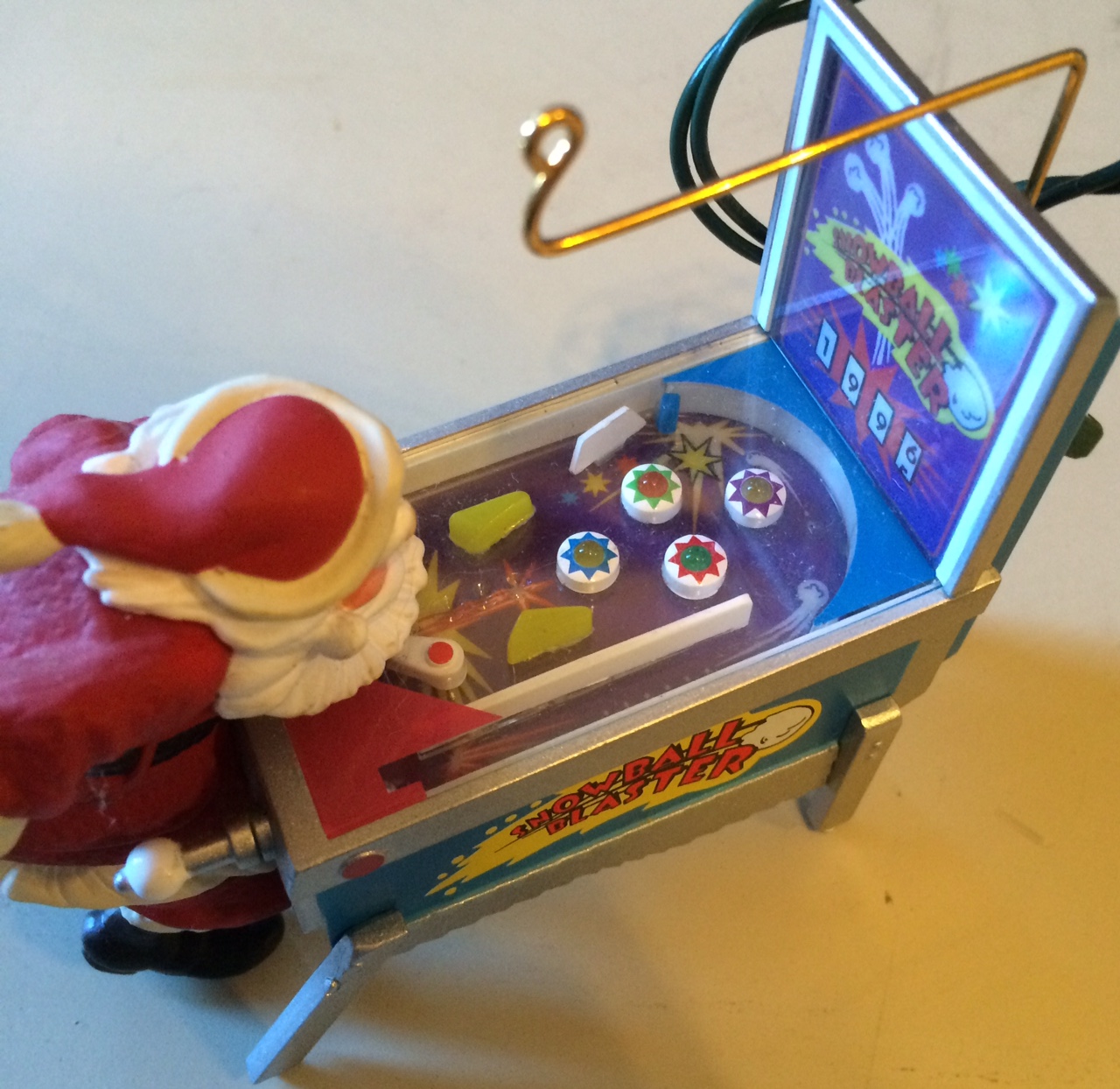 Santa Pinball Wonder Ornament