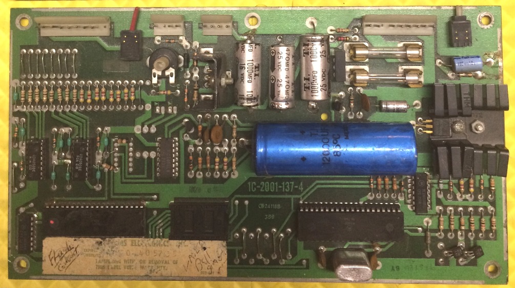 Williams System 3-6 Sound Board (Type 1) 2nd Generation