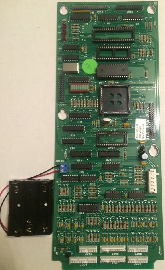 Williams WPC-S CPU U22 security chip Attack From Mars pinball machine 